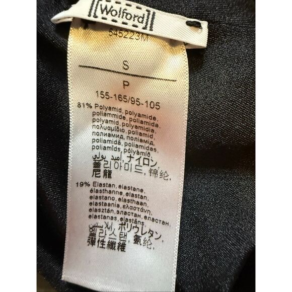 Wolford Women's Stretch Pull On High-Waisted Ankle Leggings Black Size Small - Picture 10 of 10